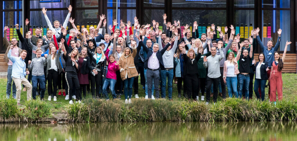 Gruppenbild der Design Thinking Masters Konferenz 2019 in Stuttgart